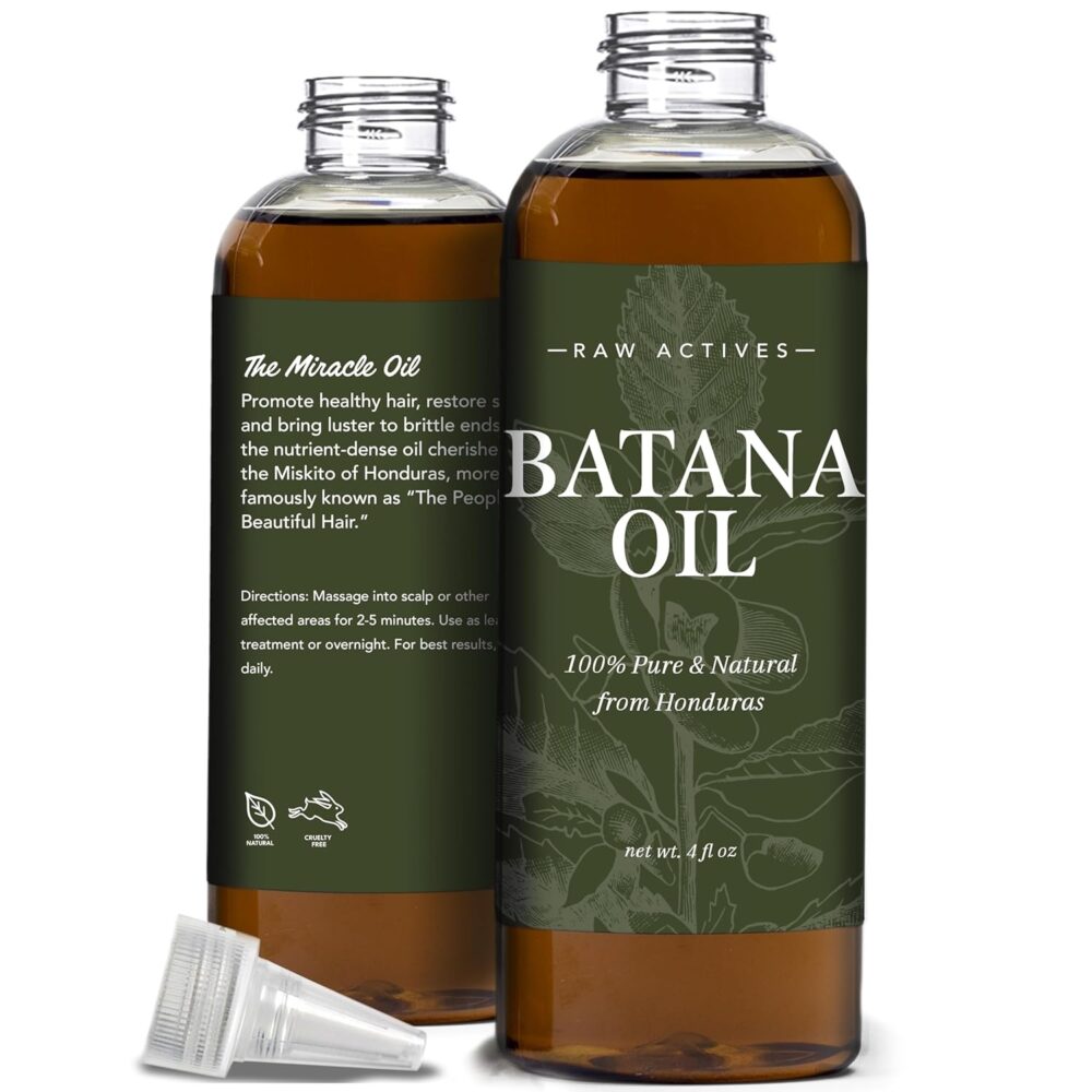 2-Pack Batana Oil Benefits Hair Health,Batana Healthy Hair Growth Oil, 100%  Natural, Batana Organic Oil,Enhance hair and skin shine.